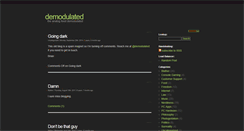 Desktop Screenshot of blog.demodulated.com